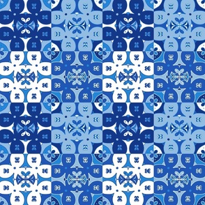 Blue Azulejos Combo