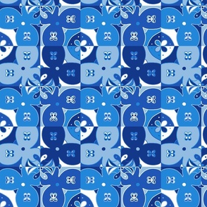 Blue Azulejos Combo 4