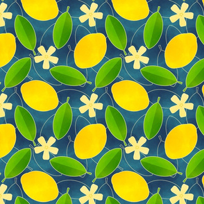 Lemons - Blue