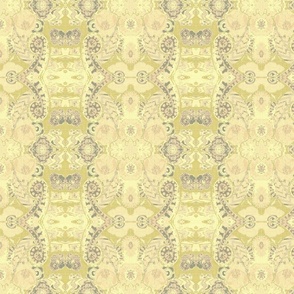 Paisley Buttercup Brass