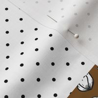 lucy puzzle wholecloth // 48-4, black and white swiss dots, orchid linen no. 2, watermelon linen, gold constellations, 19-6 whitnie floral