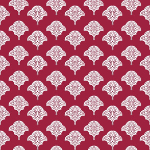 heart of India-cranberry red