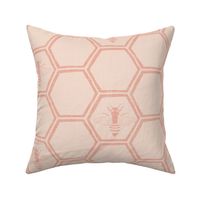 Honeybee Hive - petal pink