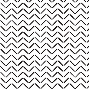 High contrast Zigzag lines black_Small scale