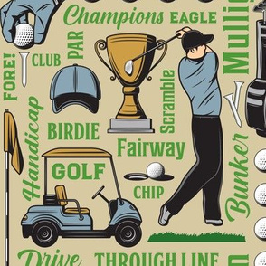 Golf Terms18-Tan