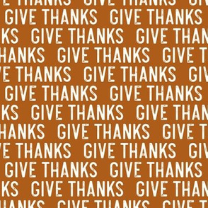 Give Thanks - fall - thankgiving - autumn orange - LAD20