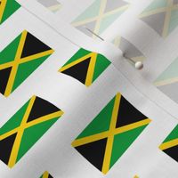 jamaican flag fabric - black, green, yellow