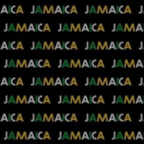 jamaica fabric - soccer font