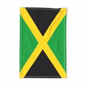 jamaica flag - fits 1 FQ of linen cotton canvas
