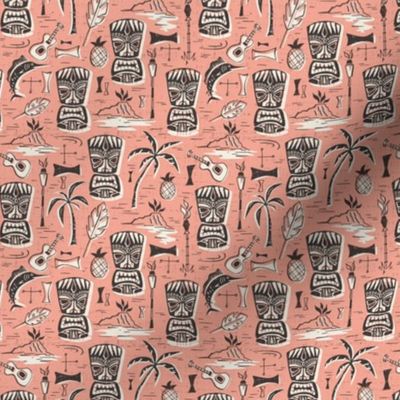 Tropical Tiki - Pink Small Scale