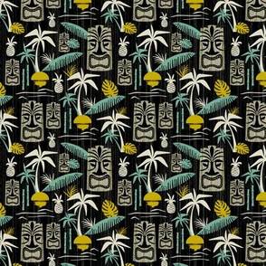 Island Tiki - Black Small Scale