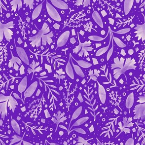 Scarborough Faire Herbal Botanical - Vibrant Purple