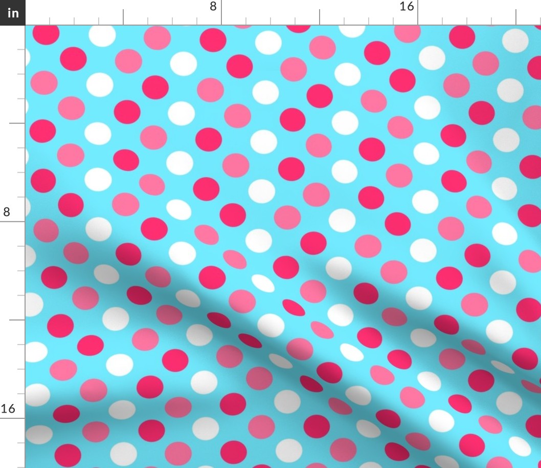 Pigs and Polar Bears Polka Dots by Cheerful Madness!!