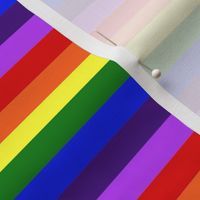 LGBT 7 Small Horizontal Stripes 