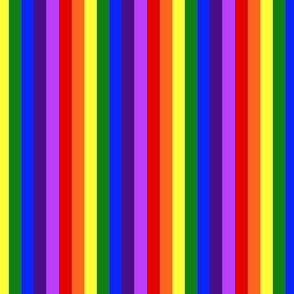 LGBT 7 Mini Vertical Stripes