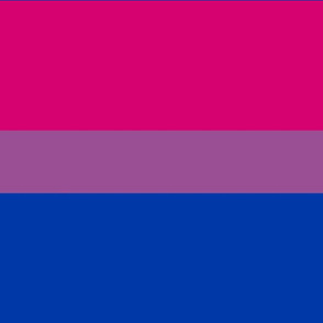 Bisexual Large Horizontal Stripes