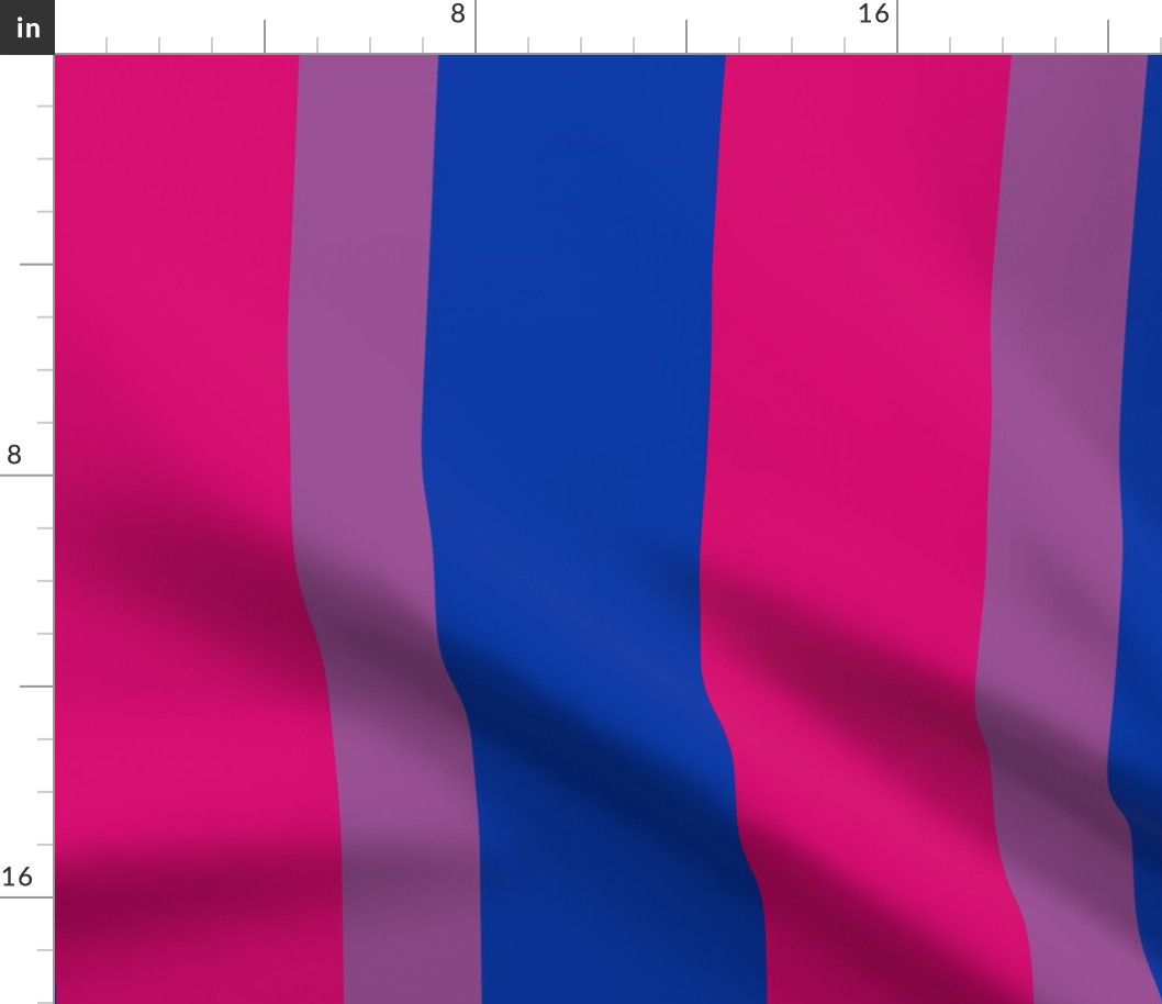 Bisexual Large Vertical Stripes