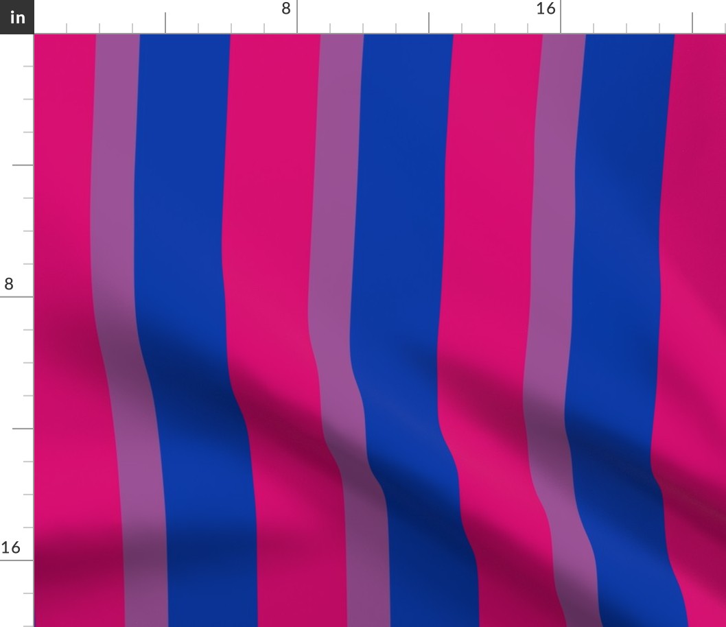 Bisexual Medium Vertical Stripes