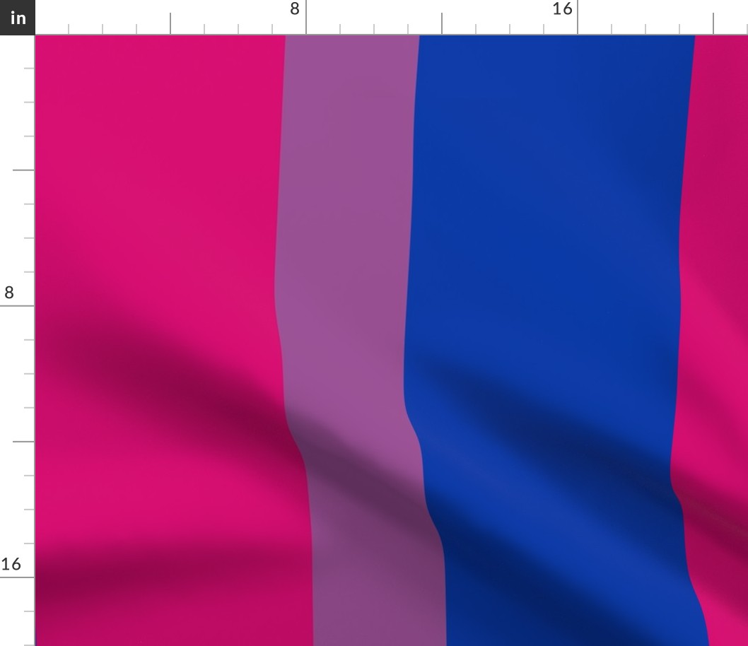Bisexual X-Large Vertical Stripes