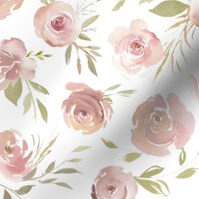 Woodrose floral - medium