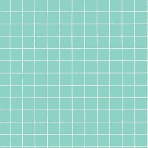 Seafoam  Windowpane Grid  5/8"