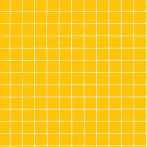 Yellow Gold Windowpane Grid  5/8"