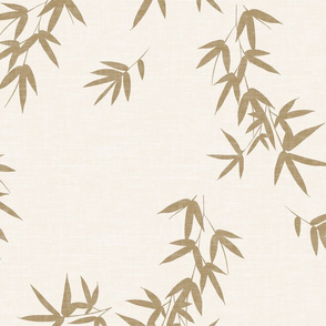 Gold Bamboo Leaves