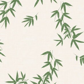 Green Bamboo Leaves