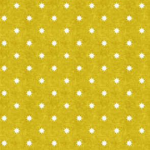 (small scale) stars - star home decor - vintage farmhouse / mid century modern - citron - LAD20