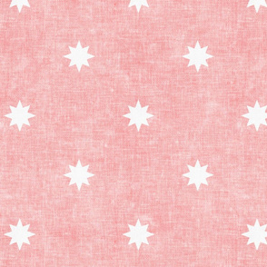 stars - star home decor - vintage farmhouse / mid century modern - pink - LAD20