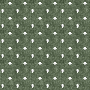 (small scale) stars - star home decor - vintage farmhouse / mid century modern - restoration green - LAD20