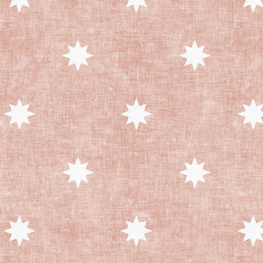 stars - star home decor - vintage farmhouse / mid century modern - blush  - LAD20