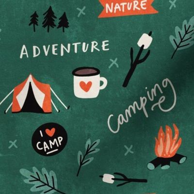 I love Camping - Smaller