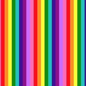 LGBT 9 Mini Vertical Stripes