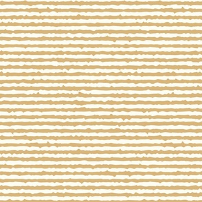 Horizontal Distressed Stripes Honey Gold