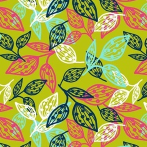 Zinnia Leaves - Lemon Berry