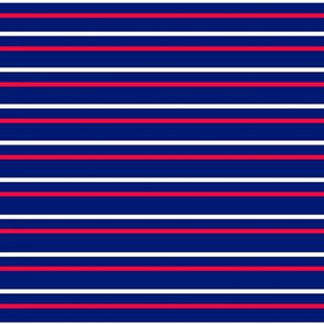 BKRD Patriotic Stripes blue 8x8