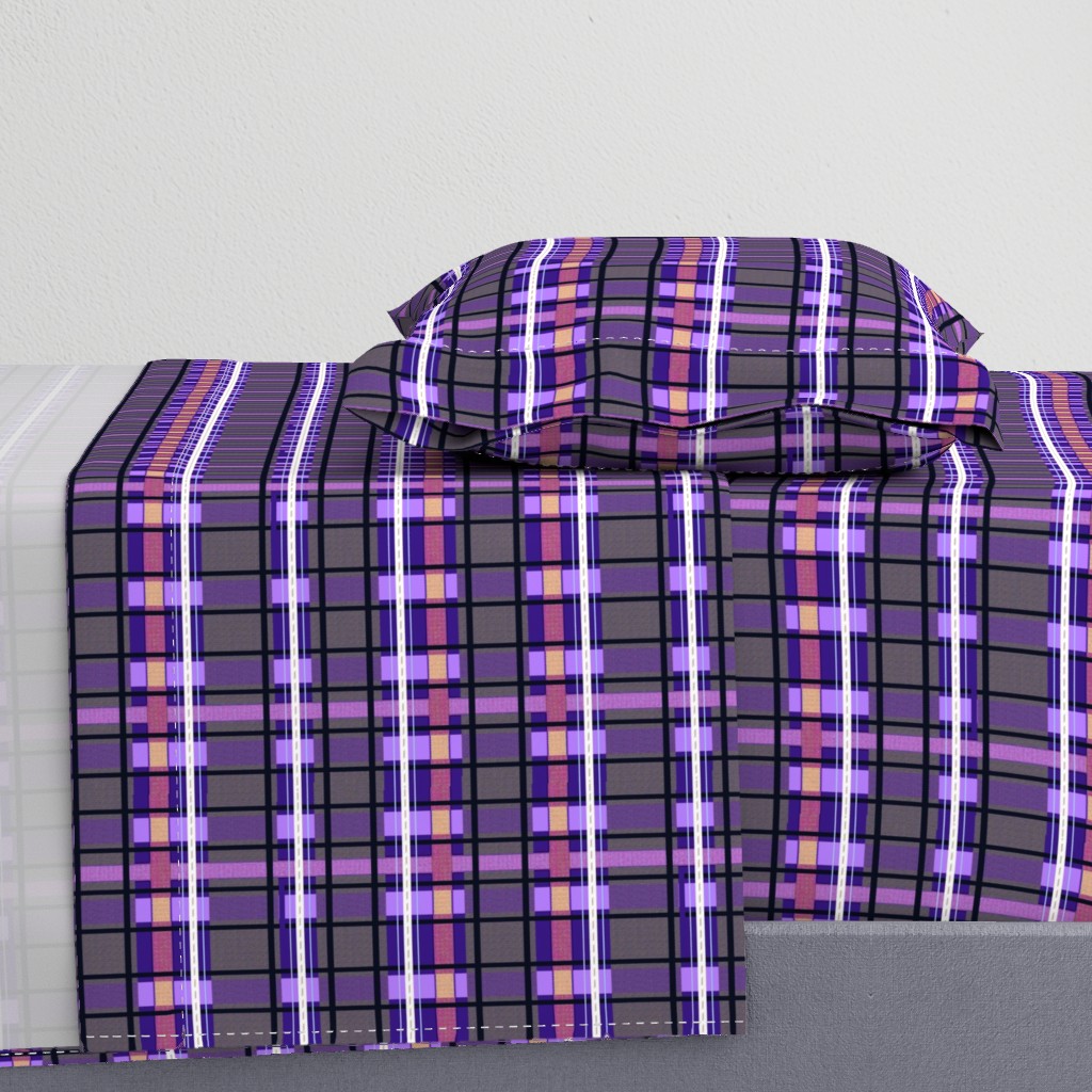 Tartan Terror - Purple/Mauve