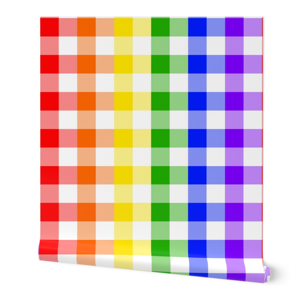 Rainbow Gingham