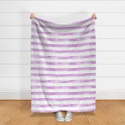 Lilac watercolor stripes - modern painted stripes