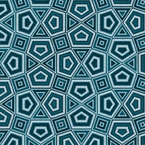 Undulation - teal