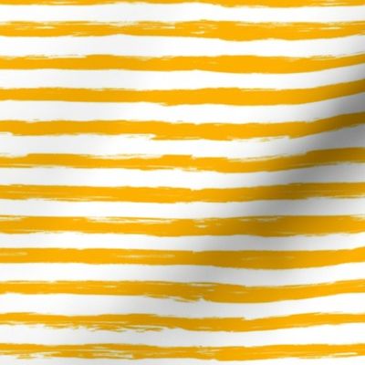 mustard handdrawn stripes