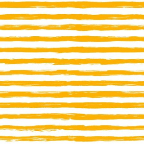 mustard handdrawn stripes