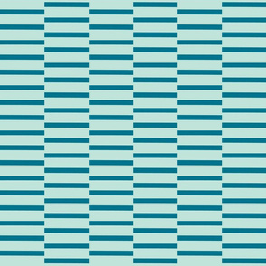 binding stripes, teal