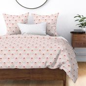 Aurora - Terra Cotta Blush Pink Geometric Large Scale