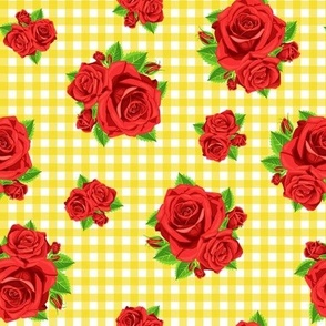 Picnic Rose Red/Yellow