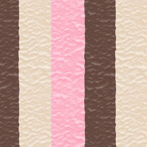 Ice Cream Stripes - Neapolitan