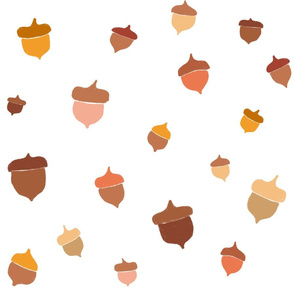 fall acorns