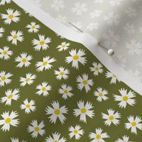 Ditsy Floral Medium on Sage