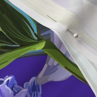 White Lilies + Lavender | Violet